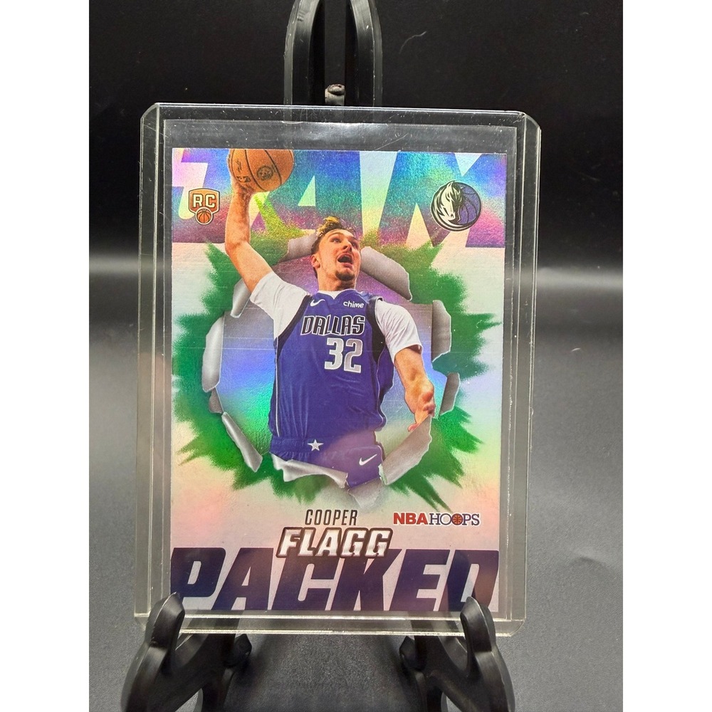 Cooper Flagg 2025-26 Topps NBA Hoops Jam Packed #JP-11 Rookie Insert